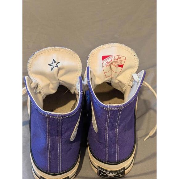 Converse Chuck Taylor All Star Purple High Top Sneakers - Picture 2 of 8